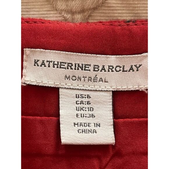 Katherine Barclay Montreal plaid asymmetrical skirt, size 6 - Picture 2 of 3